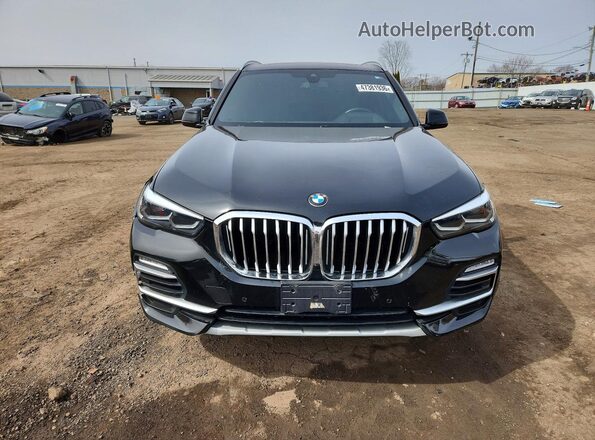 5UXCR6C04M9F76372 2021 BMW X5 Black Դիմացի տեսք