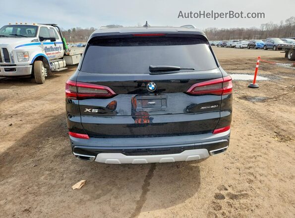 5UXCR6C04M9F76372 2021 BMW X5 Black Հետևի տեսք