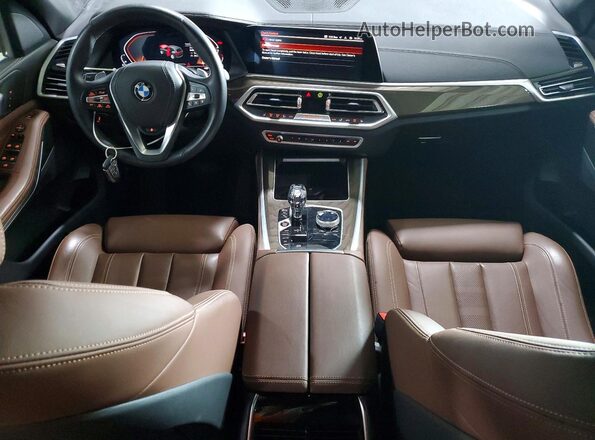 5UXCR6C04N9L99532 2022 BMW X5 Green Вид панелі приладів