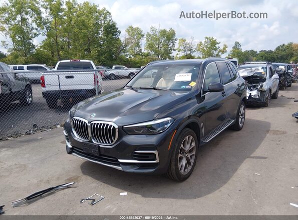5UXCR6C04N9N19183 2022 BMW X5 Gray Przód lewy