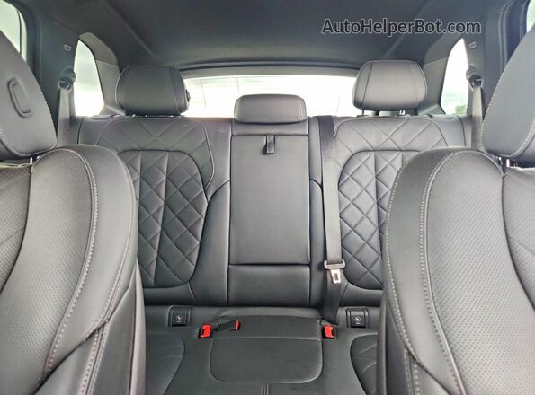 5UXCR6C05P9P75108 2023 BMW X5 Black უკანა სავარძლების ხედი