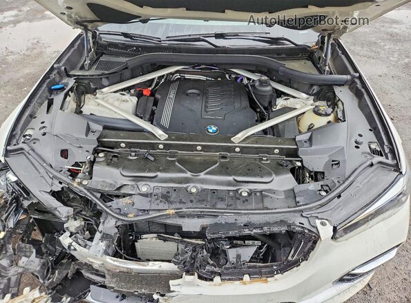 5UXCR6C06M9G65327 2021 BMW X5 White Вид підкапотного простору