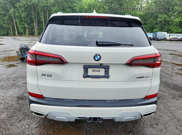 5UXCR6C06M9G65327 2021 BMW X5 White Вид ззаду