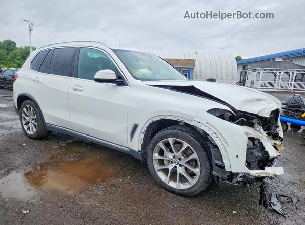 5UXCR6C06M9G65327 2021 BMW X5 White Передня права чверть