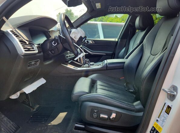5UXCR6C06M9G65327 2021 BMW X5 White Вид салону спереду