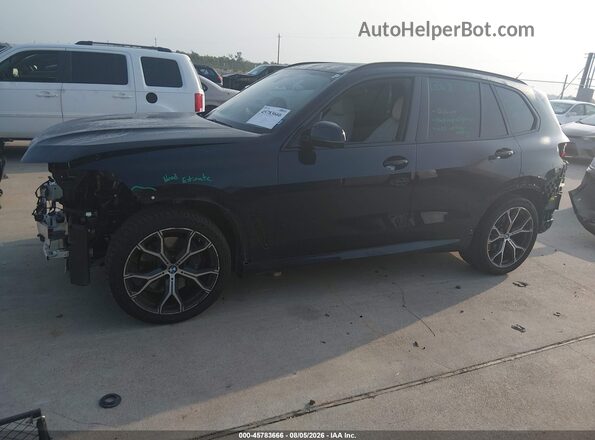 5UXCR6C06N9J12269 2022 BMW X5 Black Widok wnętrza 360 stopni