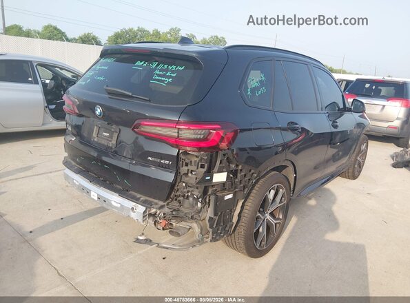 5UXCR6C06N9J12269 2022 BMW X5 Black Tył prawy