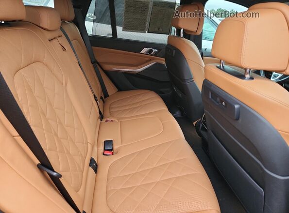 5UXCR6C06P9P30758 2023 BMW X5 Blue უკანა სალონის ხედი