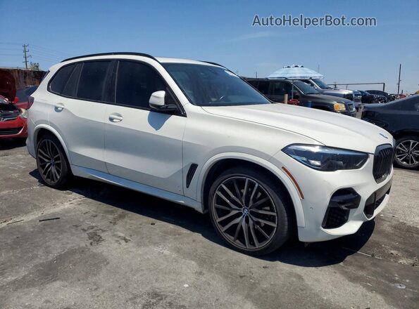 5UXCR6C06P9R80422 2023 BMW X5 Белый Передняя правая четверть
