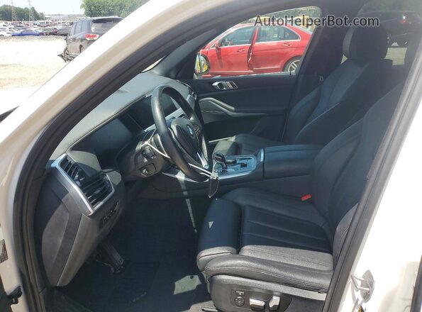 5UXCR6C07N9M79276 2022 BMW X5 White Вид салону спереду