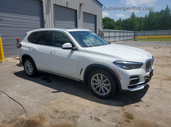 5UXCR6C07N9M79276 2022 BMW X5 White Передня права чверть