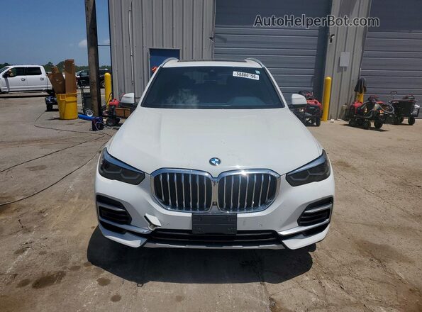 5UXCR6C07N9M79276 2022 BMW X5 White Вид спереду
