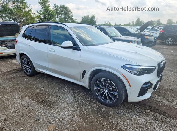 5UXCR6C07P9N97296 2023 BMW X5 Белый Передняя правая четверть