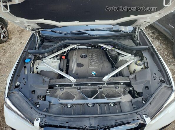 5UXCR6C07P9N97296 2023 BMW X5 Белый Вид подкапотного пространства