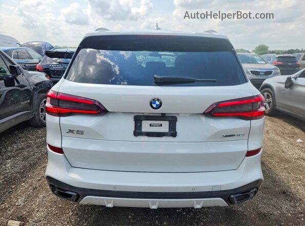 5UXCR6C07P9N97296 2023 BMW X5 Белый Вид сзади