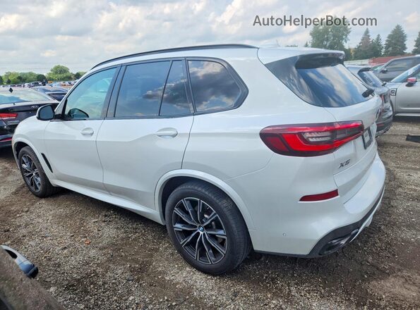 5UXCR6C07P9N97296 2023 BMW X5 Белый Задняя левая четверть