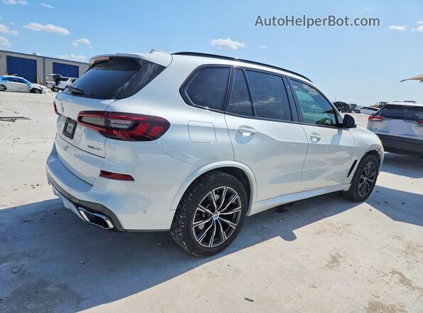 5UXCR6C08N9J88883 2022 BMW X5 White Rear right