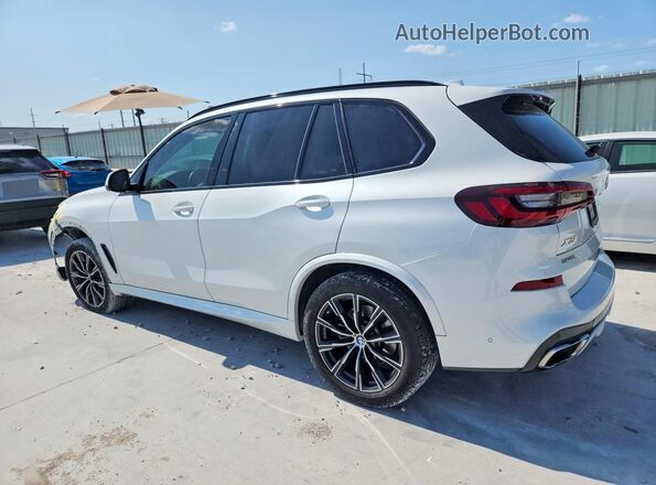 5UXCR6C08N9J88883 2022 BMW X5 White Rear left