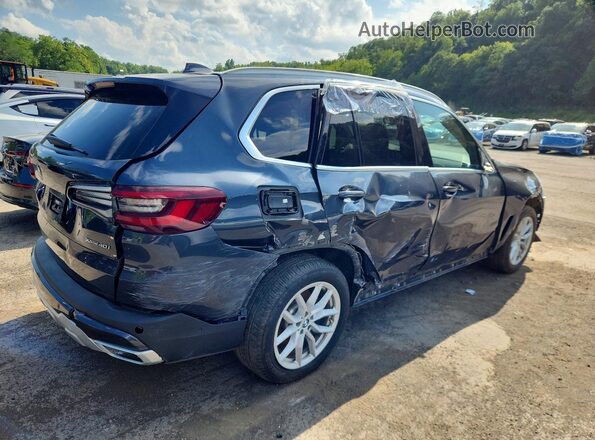 5UXCR6C08N9L95385 2022 BMW X5 Charcoal უკანა მარჯვენა