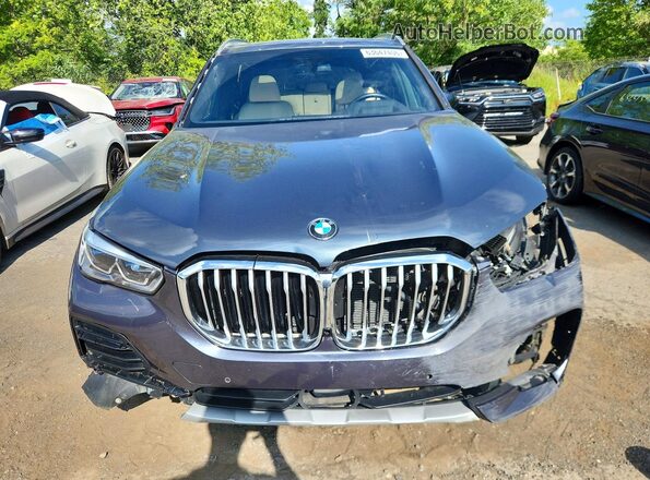 5UXCR6C08N9L95385 2022 BMW X5 Charcoal წინა ხედი
