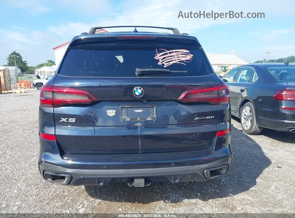 5UXCR6C08P9P20412 2023 BMW X5 Navy 