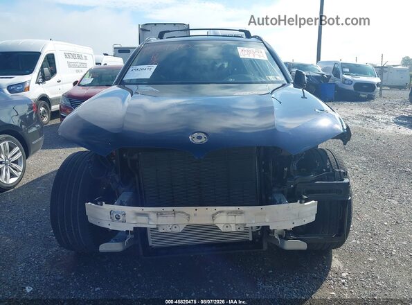 5UXCR6C08P9P20412 2023 BMW X5 Navy ხელსაწყოთა პანელის ხედი