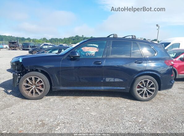 5UXCR6C08P9P20412 2023 BMW X5 Navy სალონის 360-გრადუსიანი ხედი
