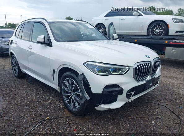5UXCR6C09N9L28228 2022 BMW X5 White Widok z przodu