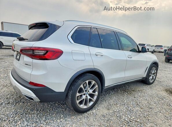 5UXCR6C0XLLL81522 2020 BMW X5 Белый Задняя правая четверть