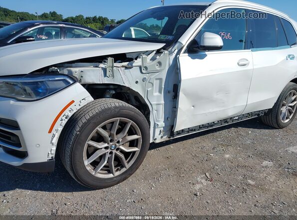 5UXCR6C0XP9P28849 2023 BMW X5 White Вид спереду