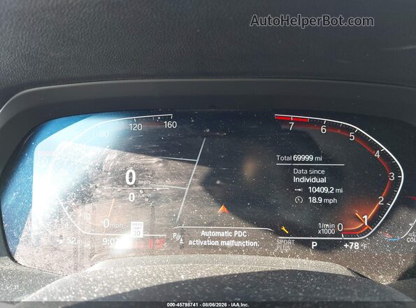 5UXCR6C51KLL23051 2019 BMW X5 Black Вид задніх сидінь
