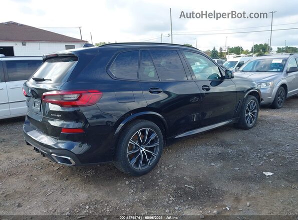 5UXCR6C51KLL23051 2019 BMW X5 Black Задня права чверть