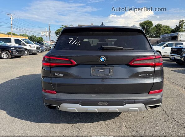 5UXCR6C52KLL26024 2019 BMW X5 Dark Blue წინა პანელის ხედი