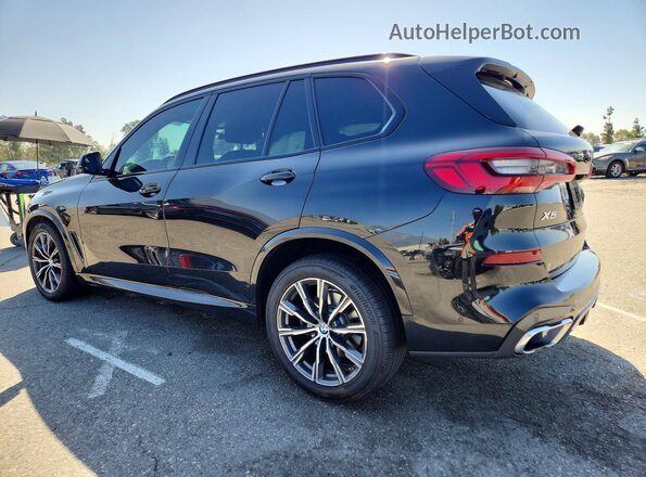5UXCR6C52KLL60948 2019 BMW X5 Black უკანა მარცხენა