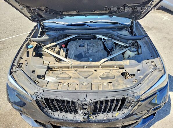 5UXCR6C52KLL60948 2019 BMW X5 Black უკანა სალონის ხედი