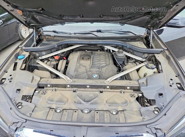 5UXCR6C53KLL11483 2019 BMW X5 Black ძრავის განყოფილების ხედი