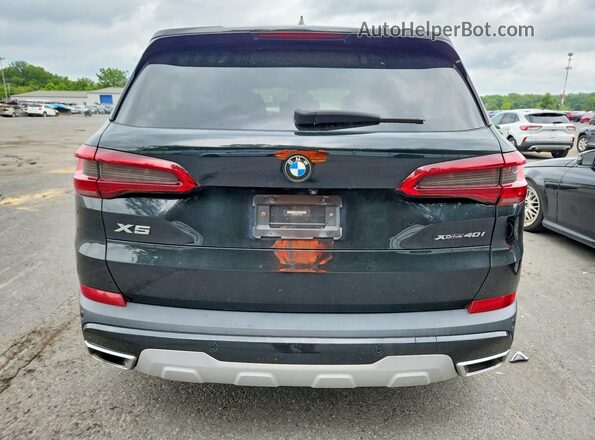 5UXCR6C53KLL11483 2019 BMW X5 Black უკანა ხედი