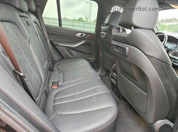5UXCR6C53KLL11483 2019 BMW X5 Black უკანა სალონის ხედი