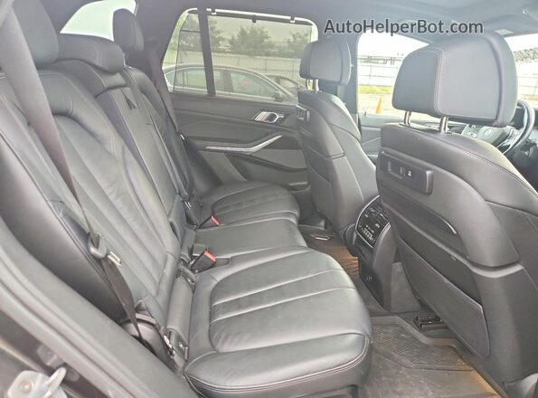 5UXCR6C53KLL40417 2019 BMW X5 Black Widok tylnych siedzeń