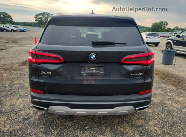 5UXCR6C53KLL40417 2019 BMW X5 Black Widok z tyłu