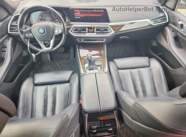 5UXCR6C53KLL40417 2019 BMW X5 Black Widok deski rozdzielczej