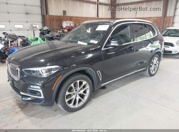 5UXCR6C53KLL52793 2019 BMW X5 Black Передня ліва чверть