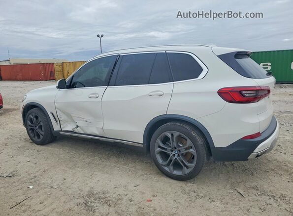 5UXCR6C54KLK80518 2019 BMW X5 Белый Задняя левая четверть