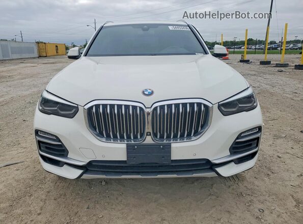 5UXCR6C54KLK80518 2019 BMW X5 Белый Вид спереди