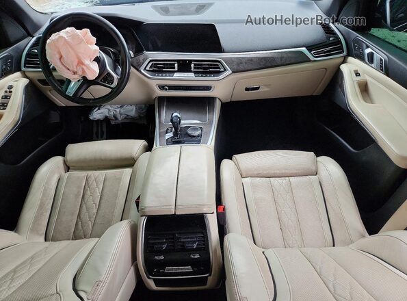 5UXCR6C54KLK80583 2019 BMW X5 Black Vista del salpicadero