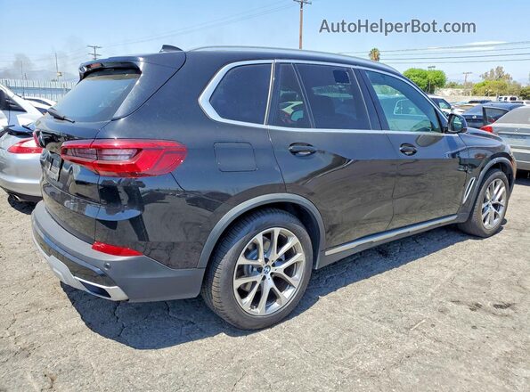 5UXCR6C54KLK88649 2019 BMW X5 Black Rear right