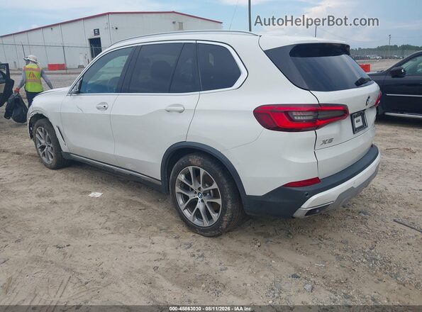 5UXCR6C56KLK89723 2019 BMW X5 White უკანა მარცხენა