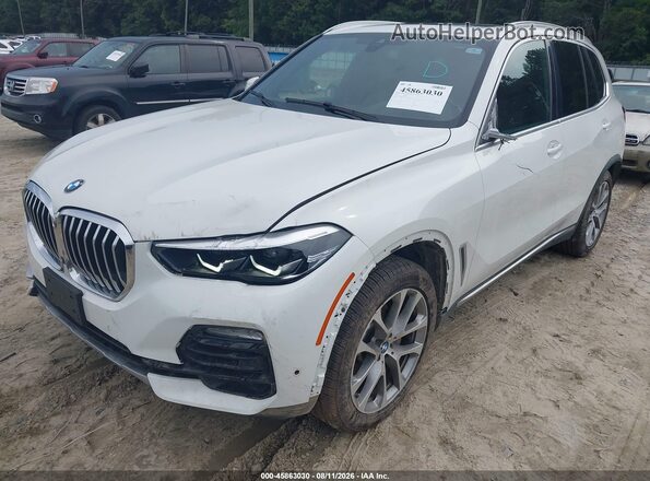 5UXCR6C56KLK89723 2019 BMW X5 White წინა ხედი