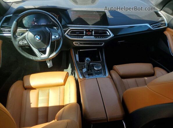 5UXCR6C56KLL14278 2019 BMW X5 Black Dashboard view