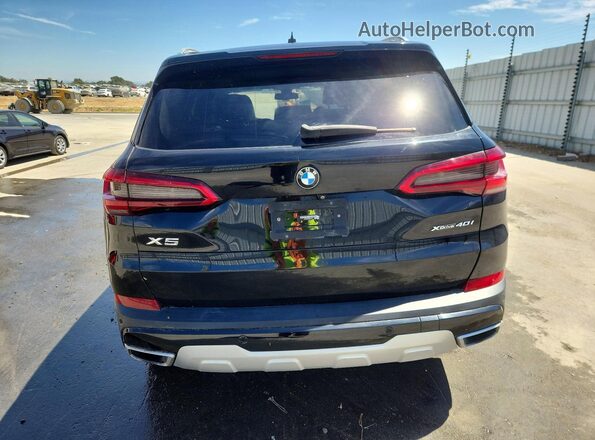 5UXCR6C56KLL14278 2019 BMW X5 Black Rear view